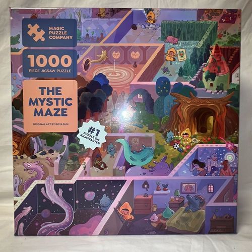 The Mystic Maze 1000 Piece Jigsaw Puzzle From The Magic Puzzle