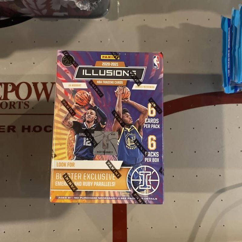 Verified Panini Illusions Basketball Blaster Box Panini Cards