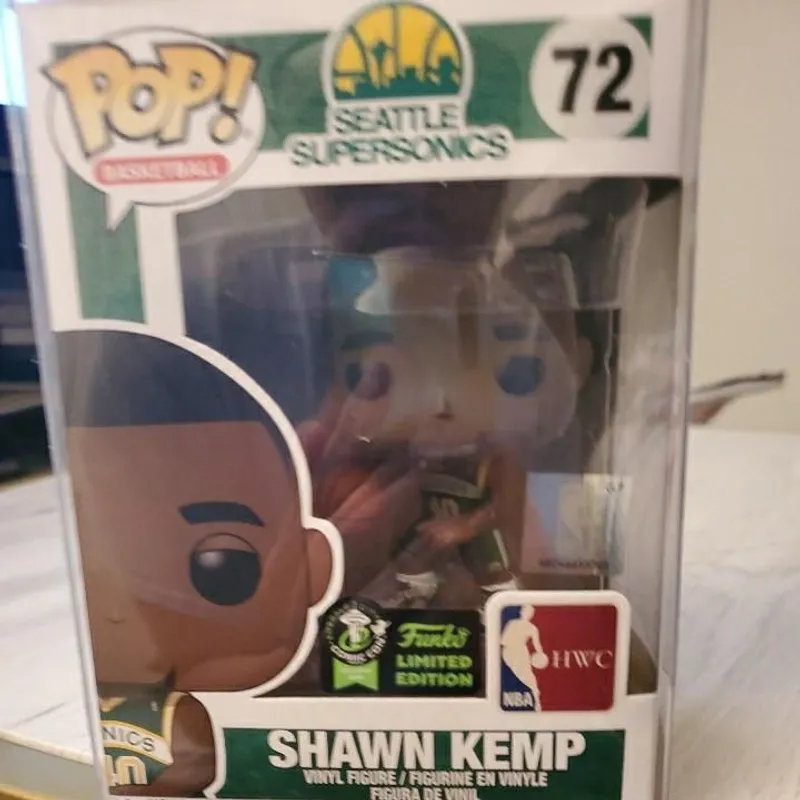 Verified Shawn Kemp ECCC By Funko Pop Whatnot