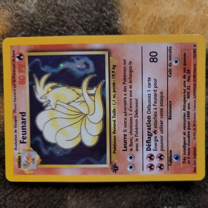 Verified Ninetales Base Set St Edition By Pokemon Cards Whatnot