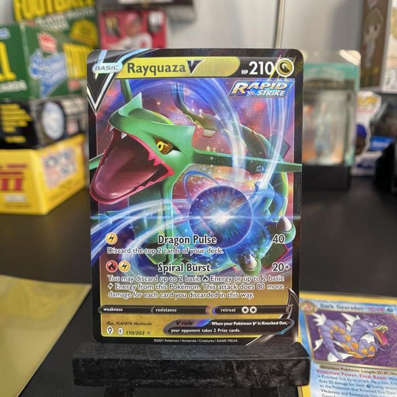 Verified Rayquaza V Evolving Skies Pokemon Cards Whatnot