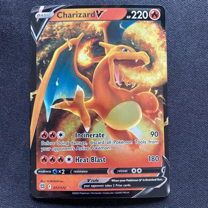 Verified Charizard V Brilliant Stars Pokemon Cards Whatnot