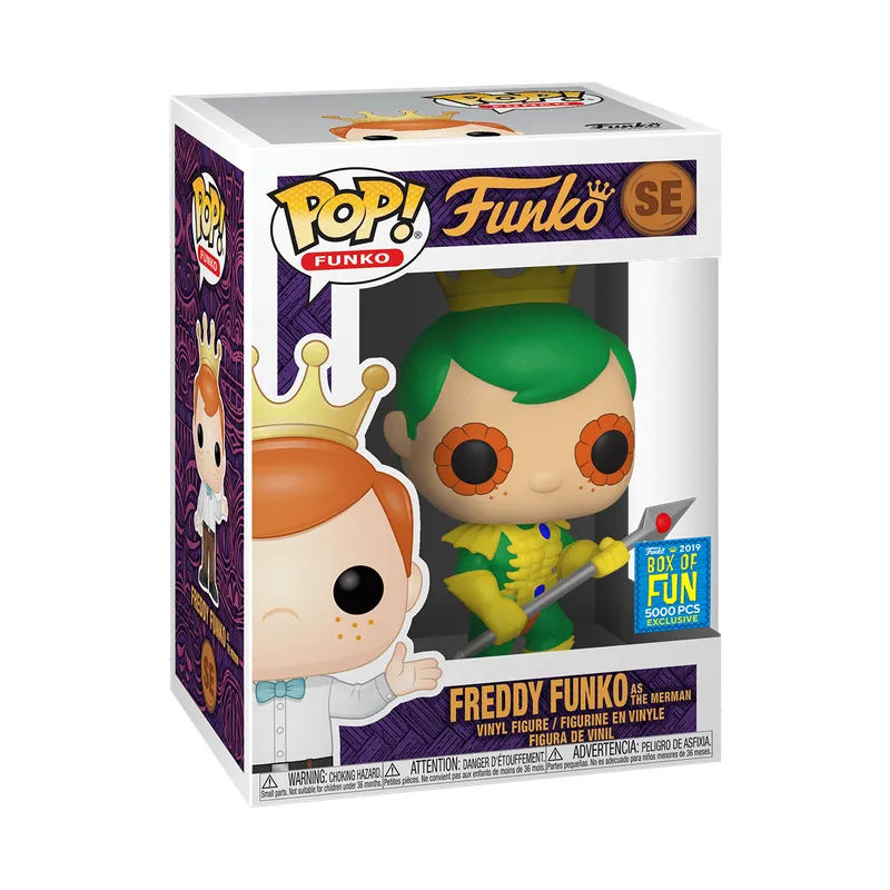 Verified Freddy Funko As The Merman By Funko Pop Whatnot