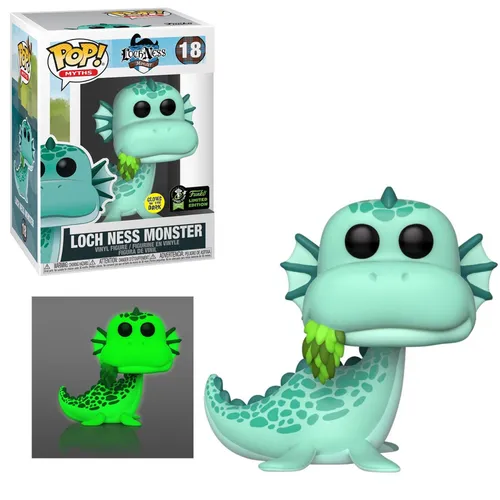 Verified Loch Ness Monster Glow In The Dark Eccc By Funko Pop