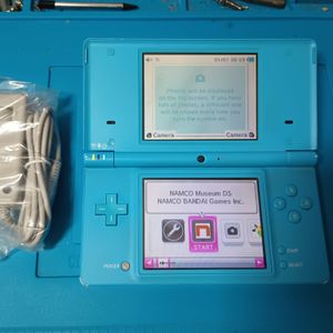 Nintendo DSi Light Blue Handheld Console Game System for sale