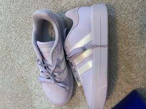 adidas lavender sneakers