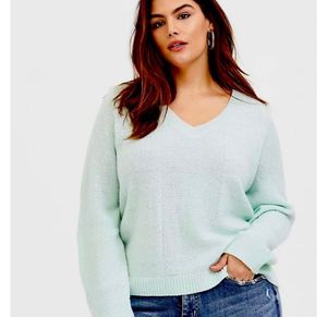 Torrid green clearance sweater