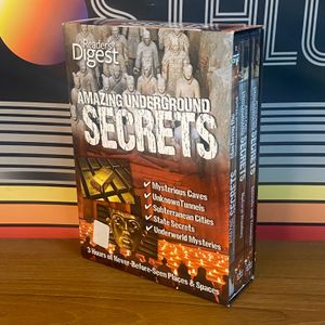 Readers Digest Amazing Underground Secrets - Caves Tunnels 3 DVD