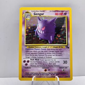 Gengar Holo - Fossil Pokémon card 5/62