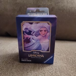 Disney Lorcana 80-card deck box