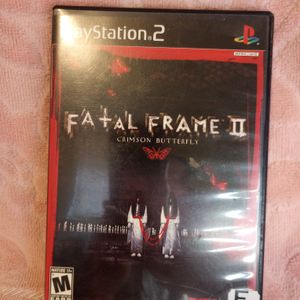 FATAL FRAME II: CRIMSON BUTTERFLY - PS2