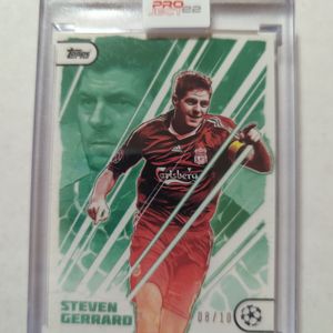 Liverpool Topps Project 22 Gerrard 08/10