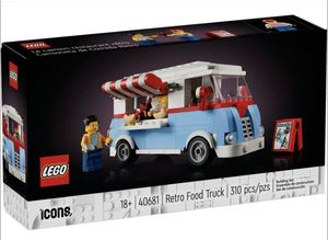 Lego 40681 Retro Food Truck GWP New Exclusive Set