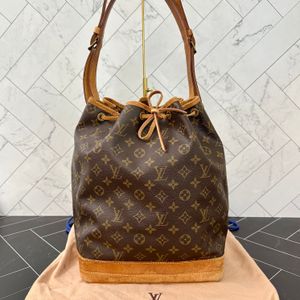 Louis Vuitton Monogram Noe MM - Brown Bucket Bags, Handbags