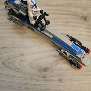 Lego Star Wars 501st speeder and clone