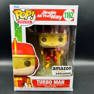 Funko POP! Movies: Jingle All The Way - Turbo Man Flying Exclusive