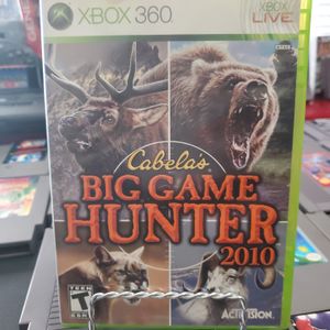 cabela's big game hunter 2010 xbox 360