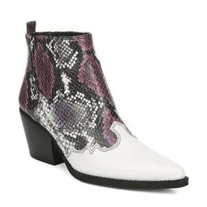 Sam edelman winona bootie on sale snakeskin