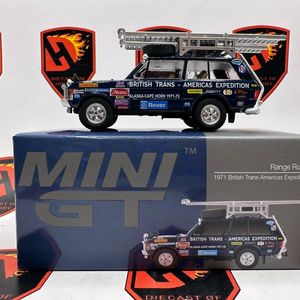 MINI GT RANGE ROVER - 1971 BRITISH TRANS-AMERICAS EXPEDITION , #542