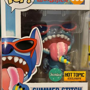 Funko Pop SUMMER STITCH SCENTED Hot Topic EXCLUSIVE Disney Lilo and Stitch  #636