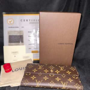 Louis Vuitton Wallet Box And Dust Bag
