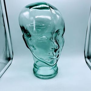 Vintage Glass Mannequin Head