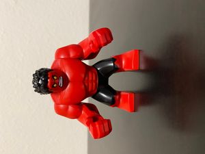 Lego Red Hulk