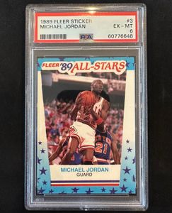 Fleer 89 all 2024 stars michael jordan