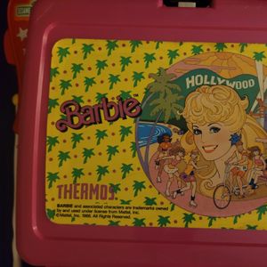 Vintage Barbie Thermos Lunchbox