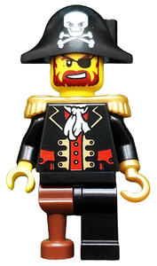 Lego Captain Brickbeard pirate