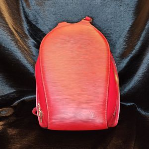 Louis Vuitton, Bags, Louis Vuitton Mabillon Vintage Red Backpack