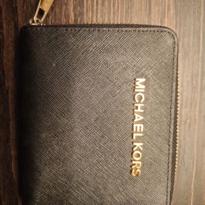 Michael Kors Brown and Black Wallet