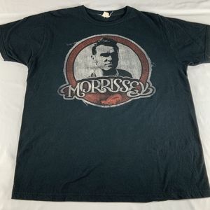 Vintage 90s Morrissey Men's Large T Shirt Black Bay Island Tag The