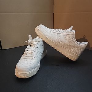 air force 1 crocodile white