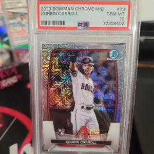 2023 Bowman Chrome Corbin Carroll Rookie Card Mega Box Mojo