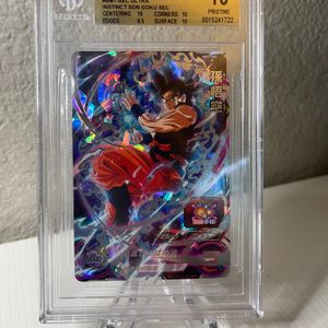 Ultra Instinct Goku BM7-SEC Secret Rare. BGS 10 GOLD LABEL