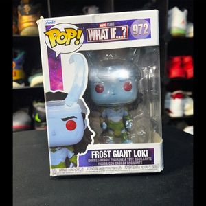 Funko Pop Marvel What If? #972 Frost Giant Loki Bobble-Head + Protector