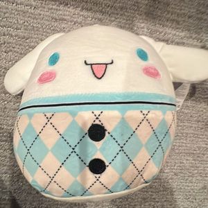 Squishmallows Sanrio Plaid 8 Plush Cinnamoroll