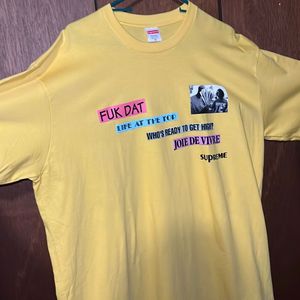 Supreme Fuck Dat tee size Xl