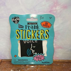 Prank Stickers,20 Stickers, 5 Different Kinds