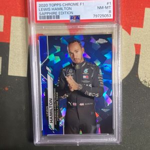 2020 Topps Chrome Formula 1 Sapphire Edition Lewis Hamilton