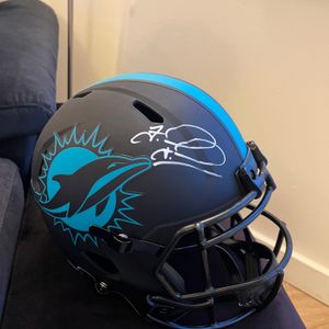 Tua Tagovailoa // Miami Dolphins // Autographed Replica Helmet