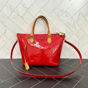 Louis Vuitton Cherry Red Vernis 2 Way Crossbody Bag