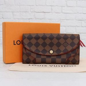 LOUIS VUITTON Card Wallet Damier Ebene