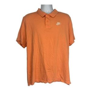 Nike Men's Shirt - Orange - XL