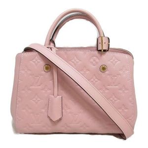 Louis Vuitton Montaigne Bb 2way Shoulder Bag Leather Rose