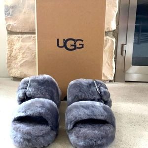 Ugg fuzz yeah discount charcoal