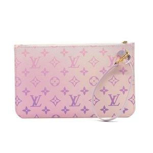 Louis Vuitton Spring in City Monogram Pouch Pochette Fuschia from Neverfull  Bag