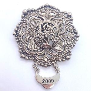 Sylvia Dahl Designer Brooch Neiman Marcus Estate Scarf Clip Jewelry Pin 2000