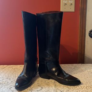 Size 7.5 Vintage Etienne Aigner Leather Shelby Riding Boots